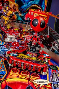 Stern Pinball playfield detail