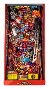 Stern Pinball playfield