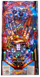 American Pinball Hot Wheels playfield