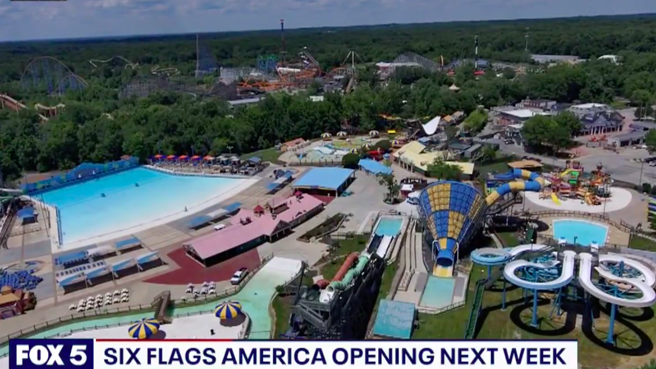 Six Flags America Opening This Week
