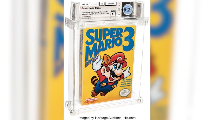 Rare Super Mario 3 Game Sold, Breaking Records