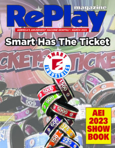 RePlay March 2023 Cover - Smart Industries - full size