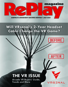 RePlay July 2023 Cover - VRsenal - 325