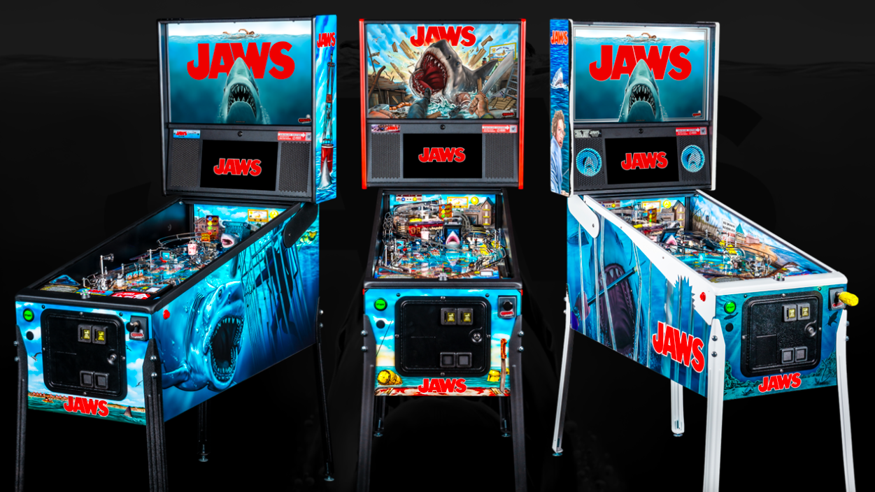 Jaws Pinball to Get Show Debut at CES 2024