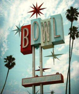 Nostalgic bowling image - used for Bowl Expo preview and in Now Trending 0824