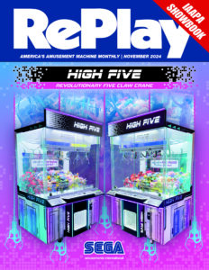 RePlay November 202 4 cover - Sega